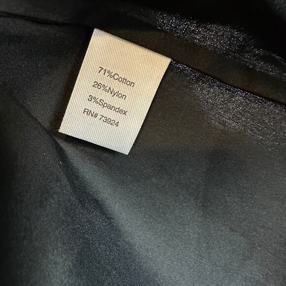 Misook Black Ruch Sleeves Tunic Blouse Size Medium Stylish Classy Lagenlook - Picture 8 of 10